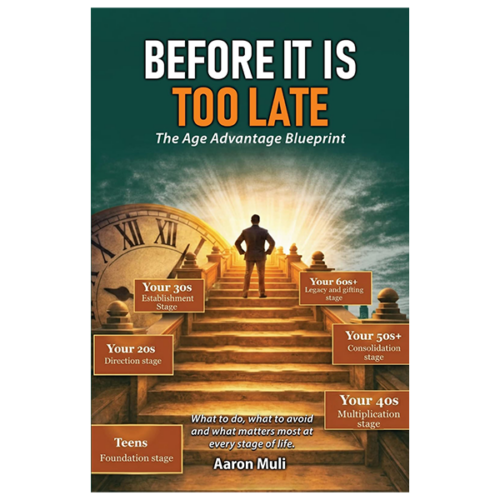 Before It Is Too Late – A Blueprint for Success in Your 20s, 30s, 40s and Beyond